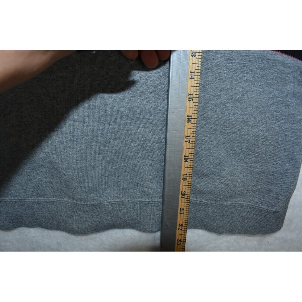 Nike Plus Zip Thru Sweat Womens Pullover Size 2X Black Cropped Funnel Neck Flaws - Picture 14 of 14